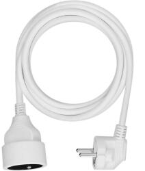 Solight Hosszabbító kábel csatlakozóval 1 aljzattal - 3m, 3x1, 5, fehér