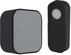 Solight 1L75 vezeték nélküli elemes csengő, 180m, learning code, fekete