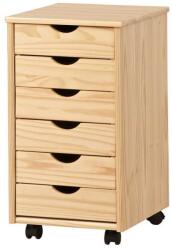 Halmar Nils fiókos konténer, fenyő