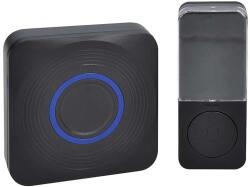 Solight 1L73 vezeték nélküli csengő elemes / USB, 200m, learning code, fekete