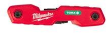 Milwaukee Imbuszkulcs készlet Torx T9-T40 kihajtható 9-40mm 8db-os kihajtható tartó piros Milwaukee - 4932480979 (4932480979)