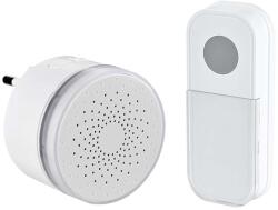 Solight 1L77 vezeték nélküli csengő konnektorba, 180m, learning code, fehér