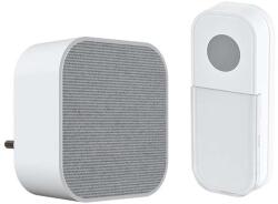 Solight 1L74 vezeték nélküli csengő konnektorba, 180m, learning code, fehér