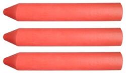 TOPEX 14A956 jelölőkréta piros 13 x 85mm, 3 db KIFUTÓ (14A956)