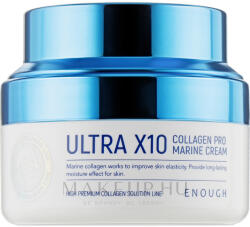 Enough Ultra X10 Collagen Pro Marine Cream - Hidratáló Arckrém Kollagénnel 50ml