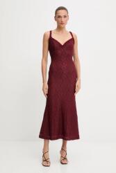 Bardot ruha - burgundia XL - answear - 29 990 Ft