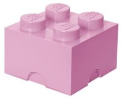 LEGO® Cutie de depozitare LEGO® 4 - roz roz deschis 250 x 250 x 180 mm (SL40031738)