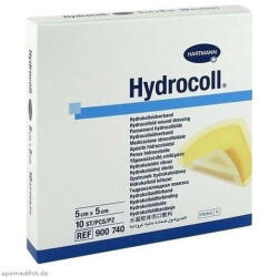 HYDROCOLL 5 x 5 cm steril hydrokolloid kötszer vastag lappal (hartmann) (15400)