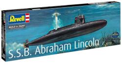 Revell Plastic ModelKit submarin 05185 - S. S. B. Abraham Lincoln with Interior (1: 253) (18-05185)
