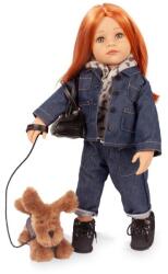 Götz Păpușa Götz Hannah și câinele ei Polly 50cm (2659015) Papusa