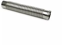 Inoxterm 500 mm-es, flexibilis rozsdamentes pelletkályha füstcső elem - fémszínű (Ø80 mm) (P5152)