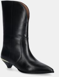 Love Moschino bőr csizma - fekete Női 40 - answear - 96 990 Ft