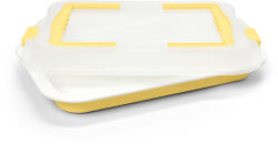 Tchibo - Sütőtepsi hordozófüles fedéllel - fehér