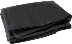 ProGarden 3x4 m-es vastag vízálló ponyva, tarpaulin, 4 alumínium rögzítőlyukkal, fekete, 90 g/m2, Redcliffs (C22005110)