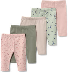 Tchibo - 5 gyerek 3/4-es leggings - kisgyerek - méret 50/56 - többszínű