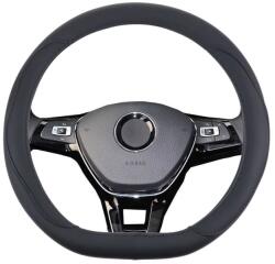  Kormányvédő fekete varrással Bőr D alakú (5903293023044)