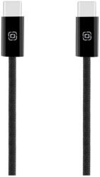 OBAL: ME Super Fast USB-C/USB-C fonott kábel 60W 1 m fekete (OM60CC1BB)
