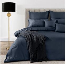 Eurofirany Eva Minge egyszínű mako-szatén ágyneműhuzat Gránátkék 140x200 cm - 70x80 cm 1db