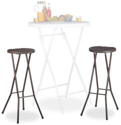  BASTIAN Összecsukható Rattan Hatású Bárszék - trendotthon - 15 090 Ft