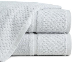 Eurofirany Ibiza velúr törölköző Ezüst 50x90 cm