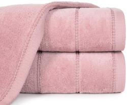 Eurofirany Mari csíkos törölköző Halványlila 50x90 cm