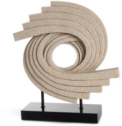 EUROFIRANY Logan kő hatású dekoratív figura Bézs 28x8x32 cm