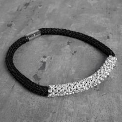 EUROFIRANY Andy dekoratív függönyelkötő Ezüst