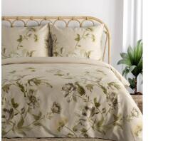 Eurofirany Spring38 pamut-szatén ágyneműhuzat Bézs 140x200 cm - 70x80 cm 1db