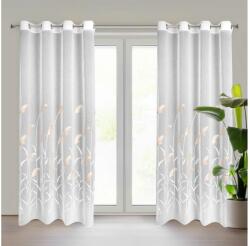 EUROFIRANY Abbie fényáteresztő függöny Krémszín 140x250 cm