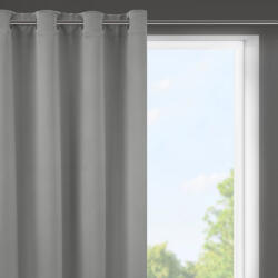 EUROFIRANY Logan sötétítő függöny Szürke 140x175 cm