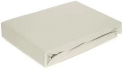 EUROFIRANY Prze mikroszálas lepedő Krémszín 160x200 cm + 30 cm