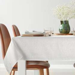 EUROFIRANY Alisa aranyszállal díszített asztalterítő Fehér 140x220 cm