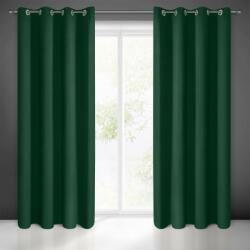 EUROFIRANY Logan sötétítő függöny Sötétzöld 135x250 cm - homeandstyle - 6 464 Ft