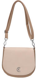 Karen 2497 drapp bézs rostbőr táska