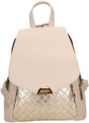 Márkák-Chiara Chiara M 8033 bézs arany rostbőr táska