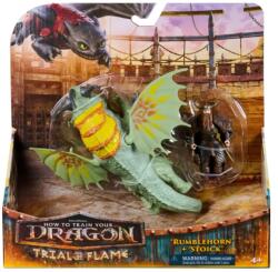 Spin Master Cum să-ți dresezi dragonul: Dragonul Tömzsi și Pléhpofa, set de figurine - Spin Master (6075559) Figurina