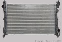 Opel Combo D 2011-2018 - Vízhűtő manuális váltóshoz