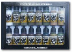 Acrylicos Vallejo Vallejo 71.190 Tank set airbrush festék készlet 16x17 ml (571190-71190)