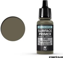  Vallejo 70.608 Olívazöld alap Airbrush festékhez 17ml (570608-70.608)