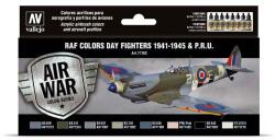 Acrylicos Vallejo Vallejo 71.162 Day Fighters 1941-1945 airbrush festék készlet 8x17 ml () (571162)