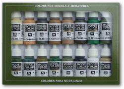  Vallejo 70.109 Model Color Set Allied Forces WWII festék készlet 16x17ml () (570109-70109)