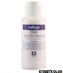 Acrylicos Vallejo Vallejo 26.518 Matt akril lakk Airbrush festékhez 60 ml (26.518.Matt.60/100959)