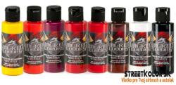 CreateX Colors Wicked Kent Lind warm airbrush festék készlet 8x60ml (Wicked) (WIC-KENT-8X60.WARM)