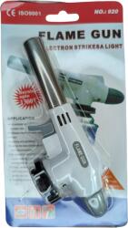 S. C. Fieromania Company S. R. L Arzator reincarcabil si portabil pentru flambat, alb, 18 cm