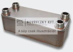 Hextrend PBU10H-20 forrasztott lemezes hőcserélő 20 kw (PBU10H-20_)