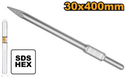 INGCO Hegyes vésőszár 30 x 400 mm HEX (DBC03340011)