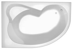 Sanica Sabin aszimmetrikus akril kád BAL 140x100