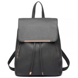 Konofactory Szürke elegáns bőr hátizsák „Majestic (R427-grey)
