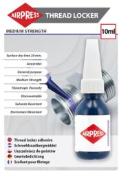 AIRPRESS Adeziv fixare filet rezistență medie 10ml