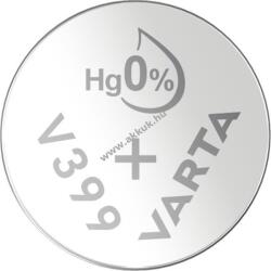 VARTA Watch SR57 (V399) gombelem 1, 55V 1db/csomag ezüst-oxid-cink - A készlet erejéig
